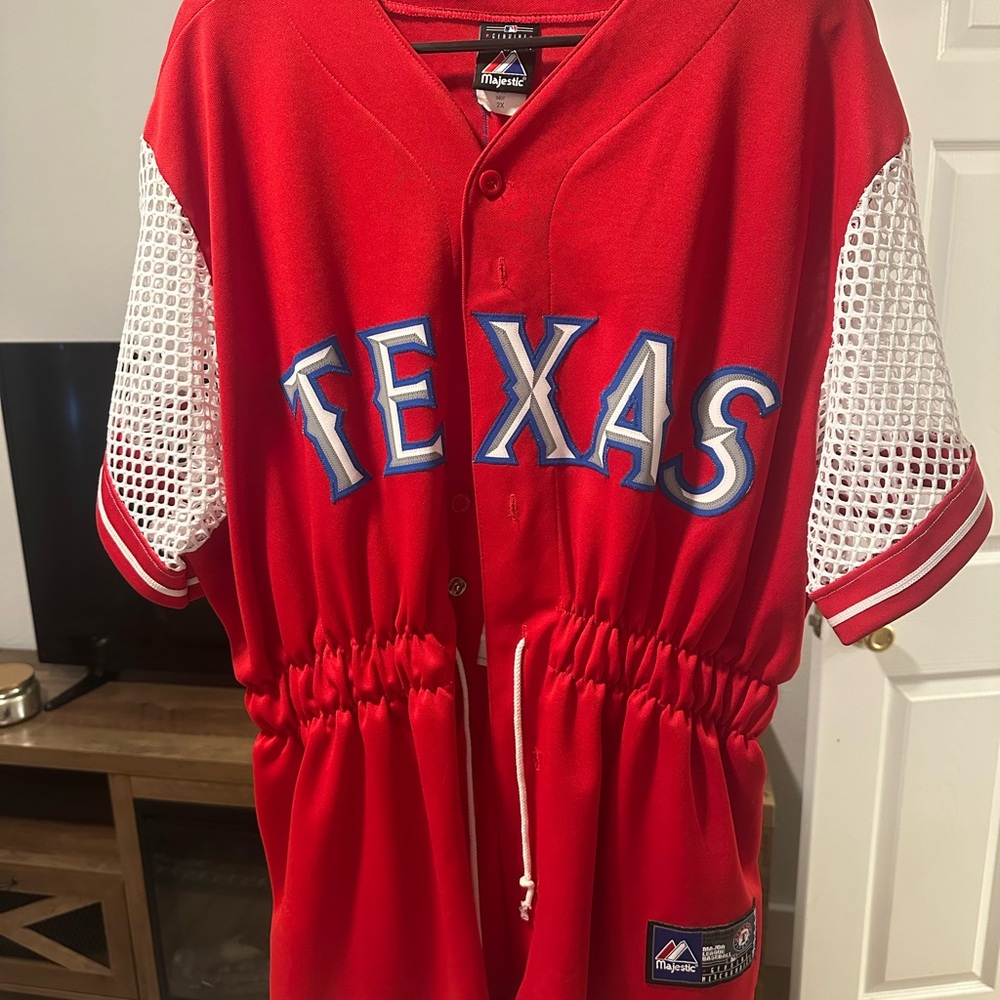 Custom Made Hamilton Texas Rangers Jersey